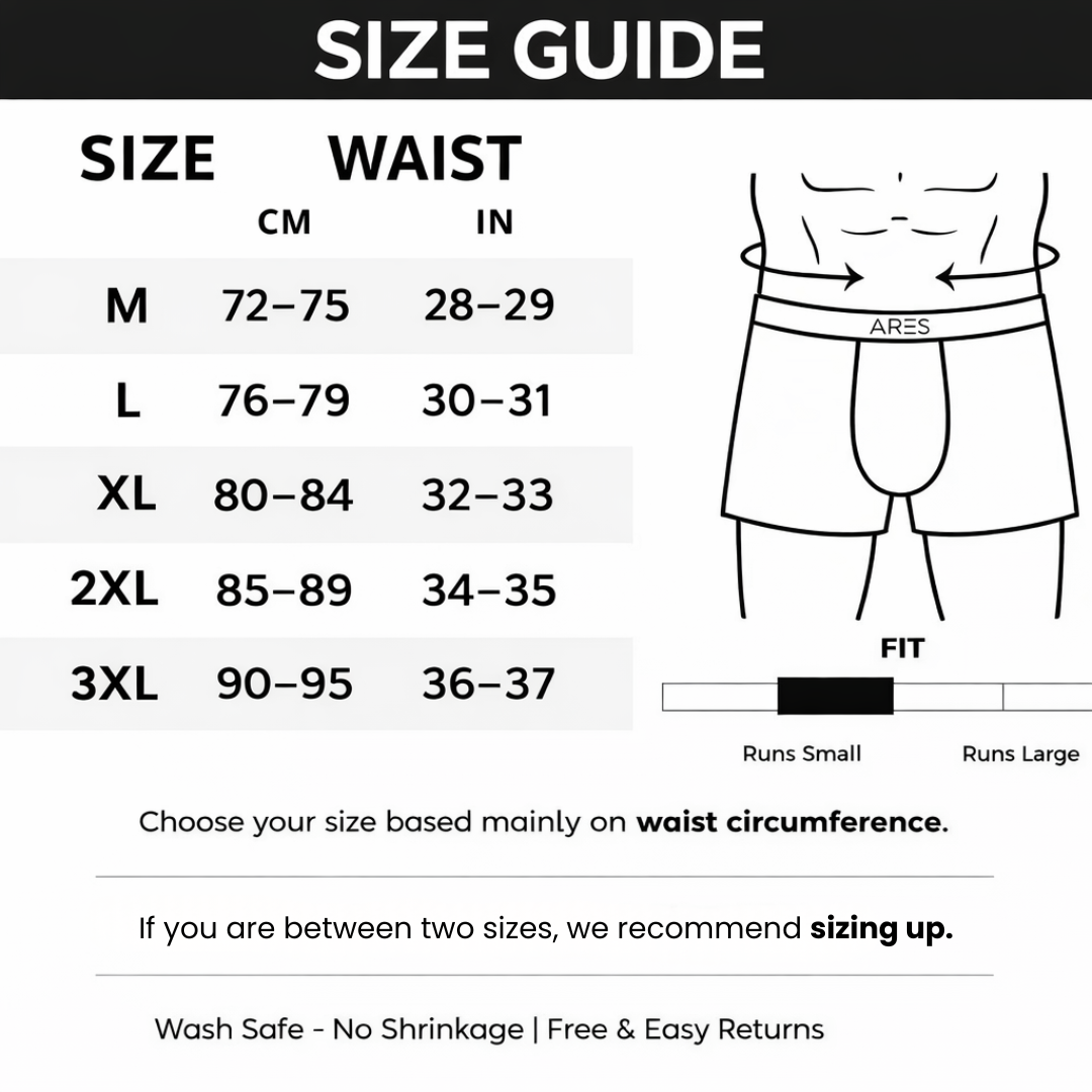 Boxer in seta di alta qualità | Comfort per tutto il giorno