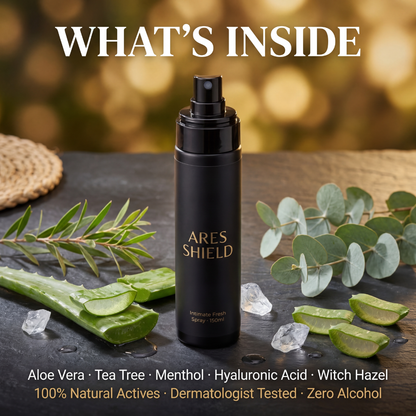 ARES Shield - Spray protettivo intimo per uomo