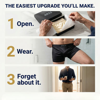 Premium Silk Boxer | All-Day Upgrade