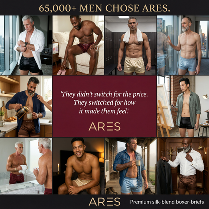 Boxer in seta di alta qualità | Comfort per tutto il giorno