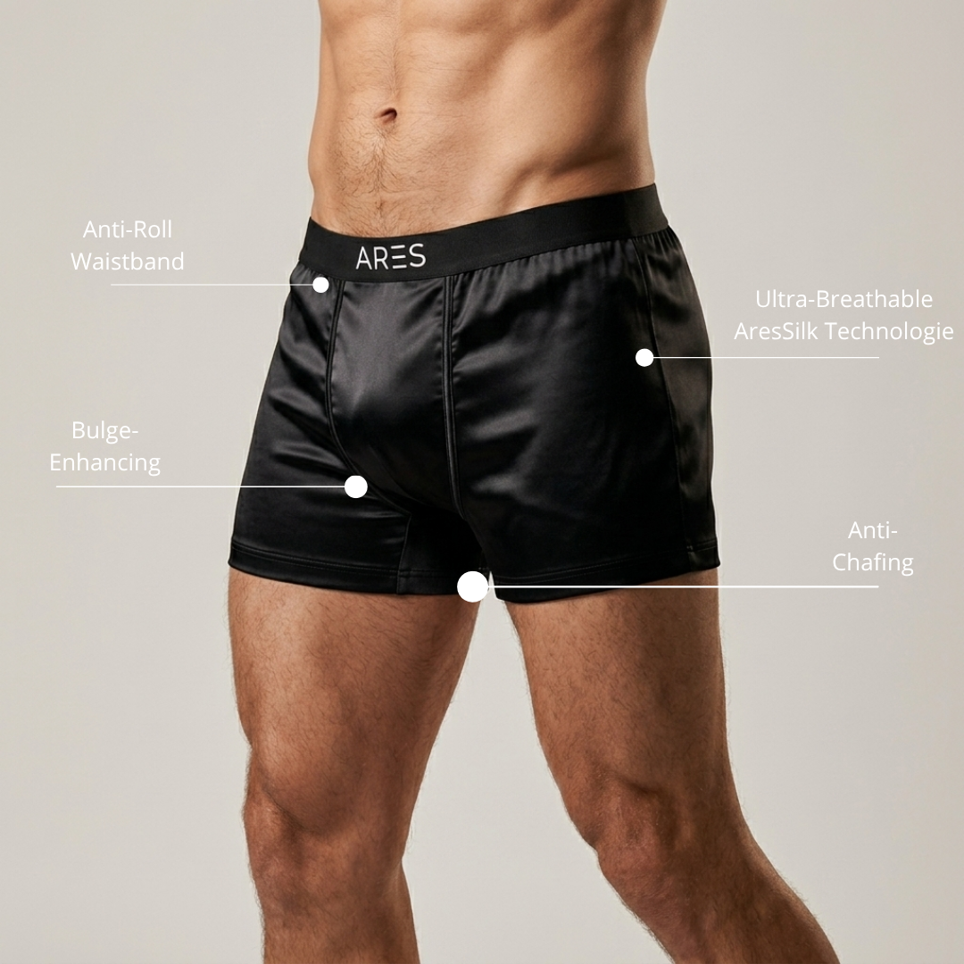 Ares Boxer in seta | Comfort per tutto il giorno