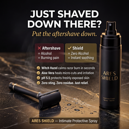 ARES Shield - Spray protettivo intimo per uomo