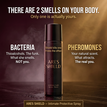 ARES Shield - Spray protettivo intimo per uomo