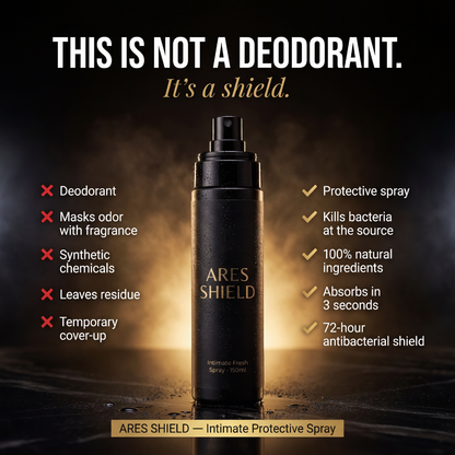 ARES Shield - Spray protettivo intimo per uomo