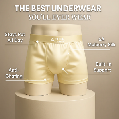 Boxer in seta di alta qualità | Comfort per tutto il giorno