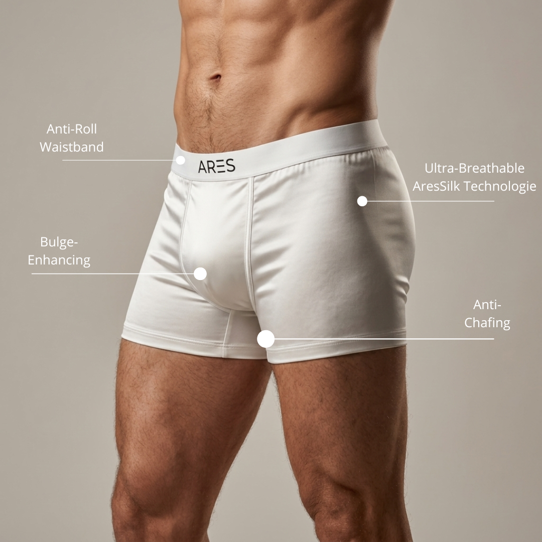 Ares Boxer in seta | Comfort per tutto il giorno (Nuovi colori)