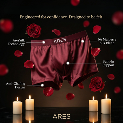 Boxer in seta di alta qualità | Comfort per tutto il giorno