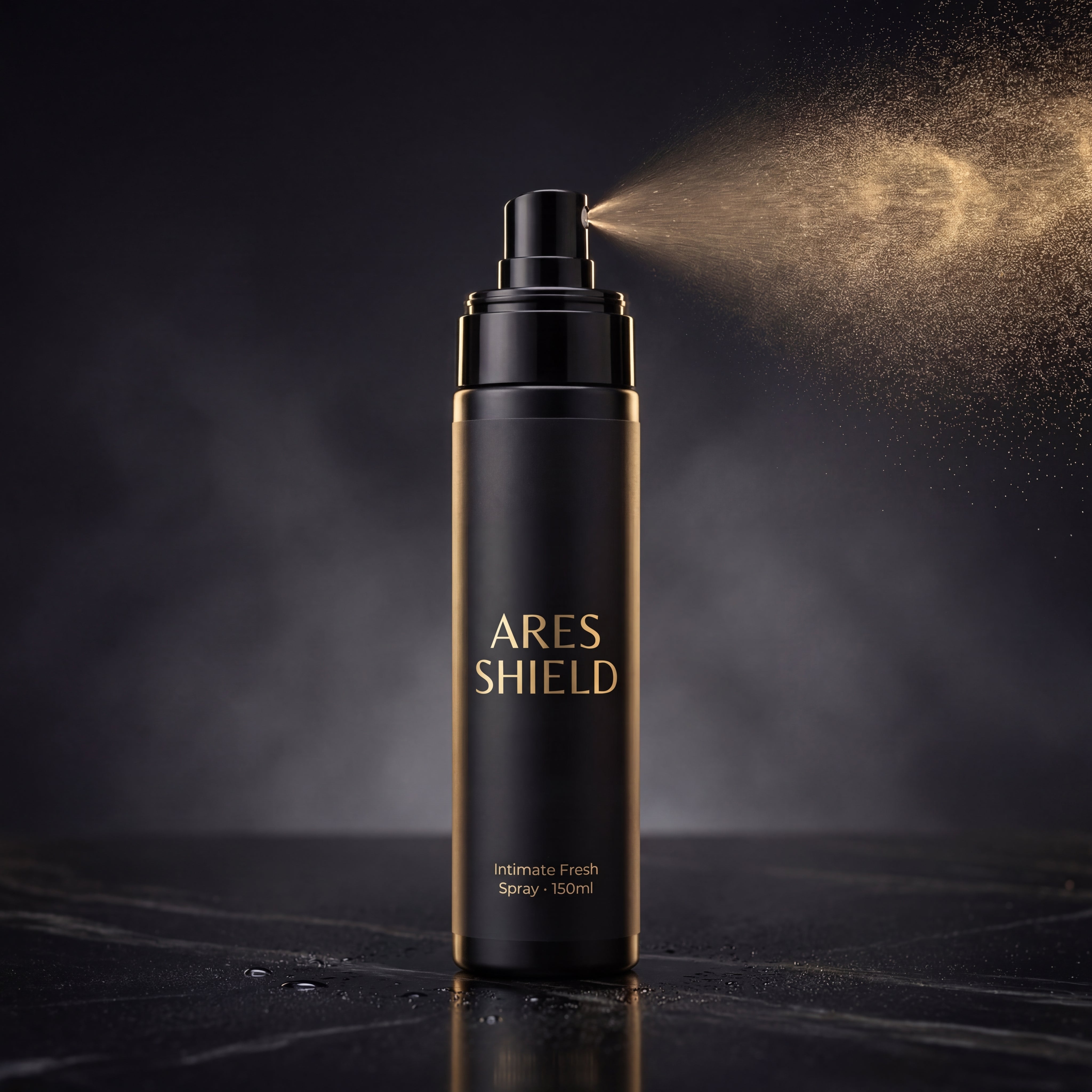 ARES Shield - Spray intimo protettivo antibatterico per uomo