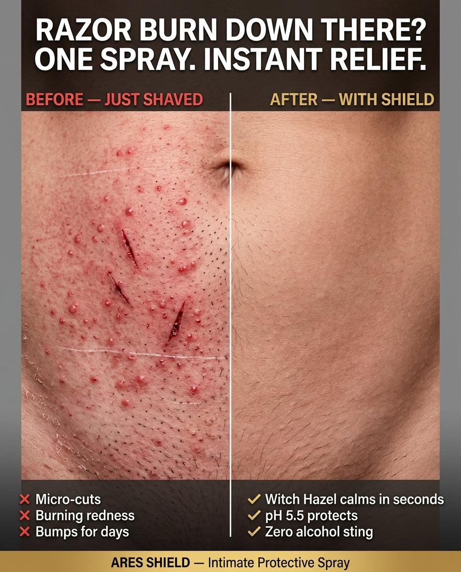 ARES Shield - Spray protettivo intimo per uomo