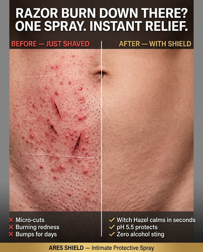 ARES Shield - Spray protettivo intimo per uomo