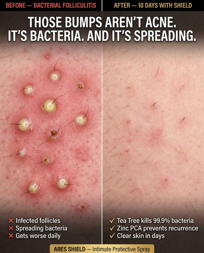 ARES Shield - Spray protettivo intimo per uomo